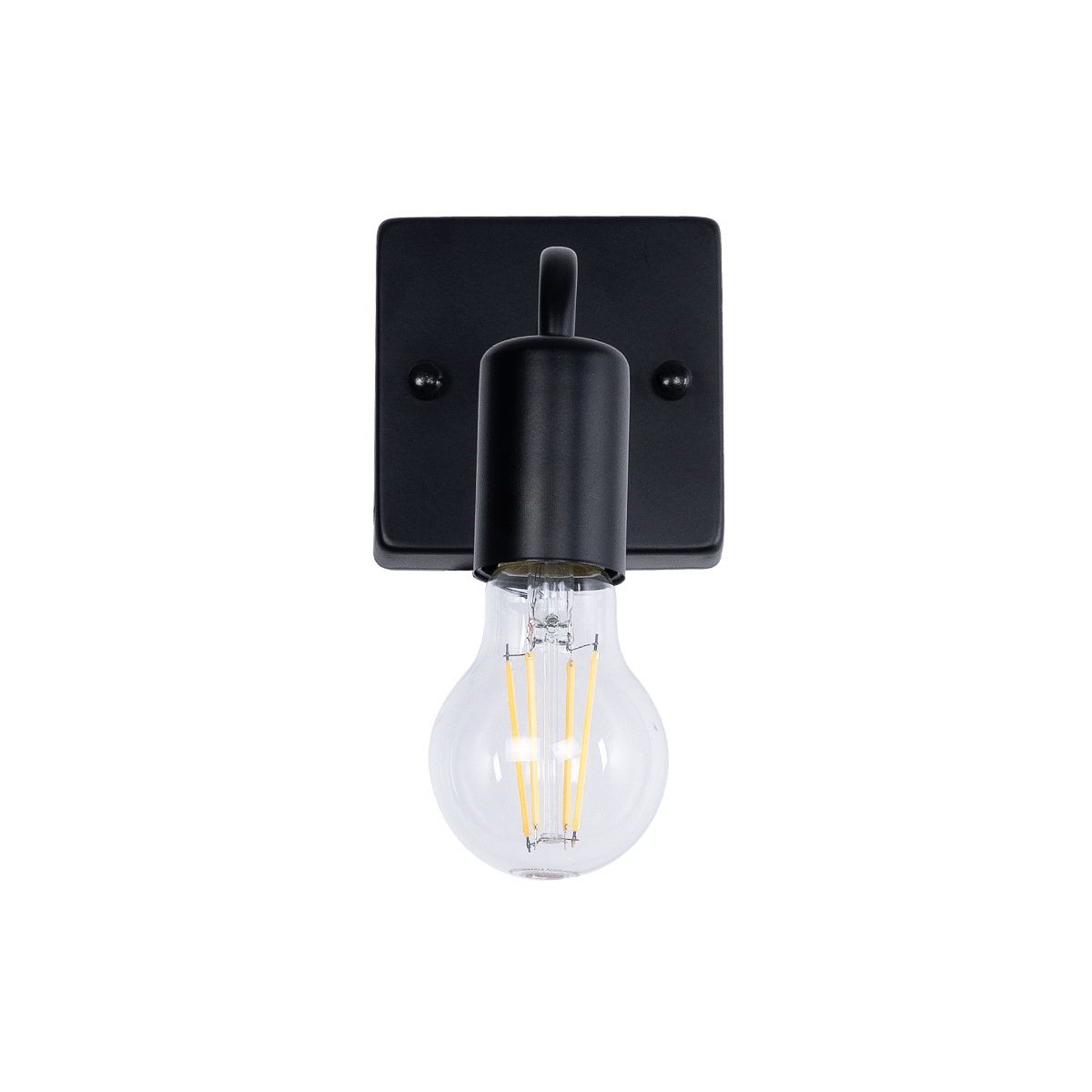 LEDTM® MISSAM 01119 Μοντέρνο Φωτιστικό Τοίχου - Απλίκα με Ντουί 1 x E27 AC 220-240V IP20 - Μαύρο - Μ14 x Π20 x Υ10cm - Image 4