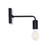 LEDTM® MISSAM 01119 Μοντέρνο Φωτιστικό Τοίχου - Απλίκα με Ντουί 1 x E27 AC 220-240V IP20 - Μαύρο - Μ14 x Π20 x Υ10cm - Image 5