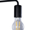 LEDTM® MISSAM 01119 Μοντέρνο Φωτιστικό Τοίχου - Απλίκα με Ντουί 1 x E27 AC 220-240V IP20 - Μαύρο - Μ14 x Π20 x Υ10cm - Image 6