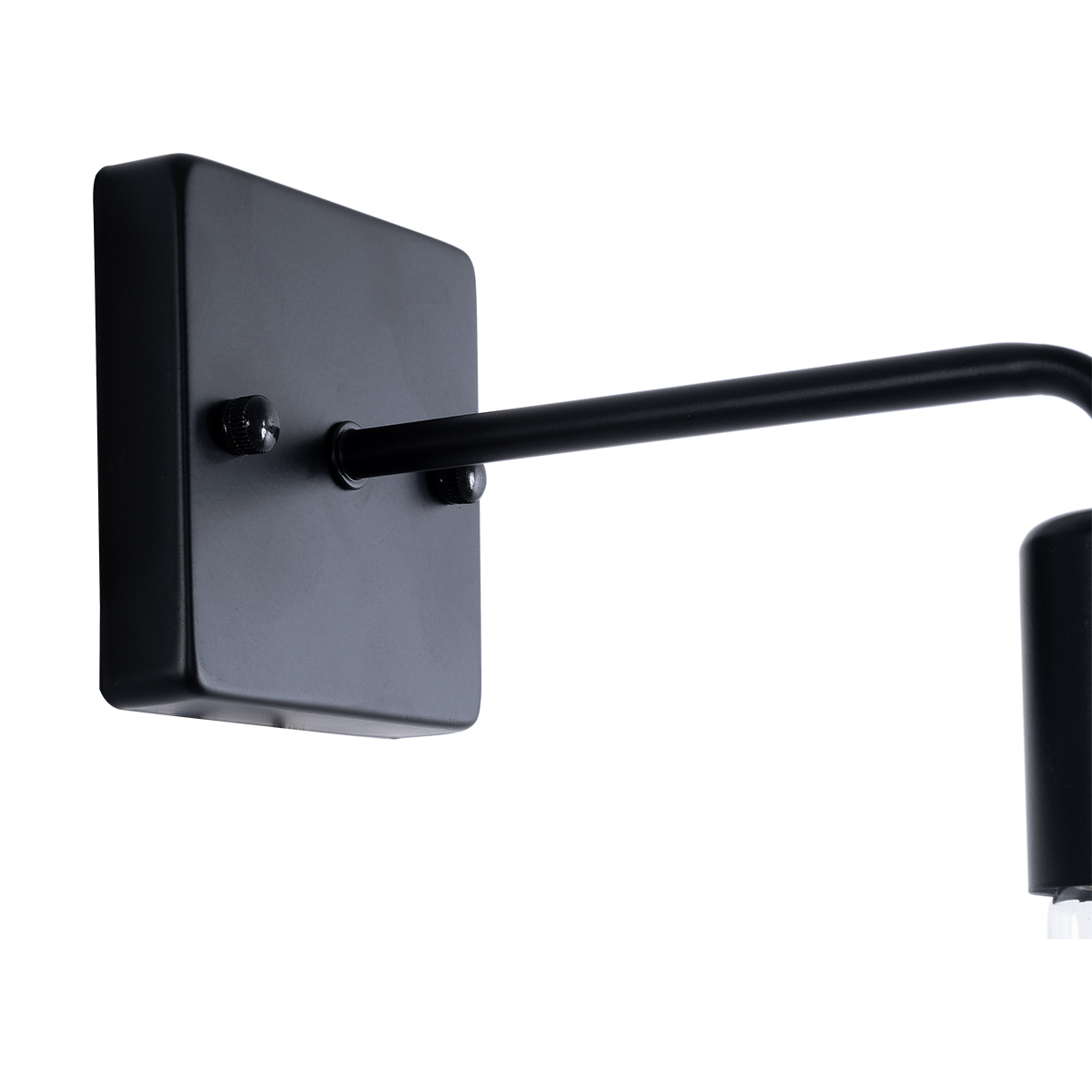 LEDTM® MISSAM 01119 Μοντέρνο Φωτιστικό Τοίχου - Απλίκα με Ντουί 1 x E27 AC 220-240V IP20 - Μαύρο - Μ14 x Π20 x Υ10cm - Image 7