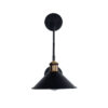 LEDTM® MAGEOR 01120 Vintage Φωτιστικό Τοίχου - Απλίκα με Ντουί 1 x E27 AC 220-240V IP20 - Μαύρο & Χρυσό - Μ22 x Π30 x Υ40cm - Image 4