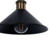 LEDTM® MAGEOR 01120 Vintage Φωτιστικό Τοίχου - Απλίκα με Ντουί 1 x E27 AC 220-240V IP20 - Μαύρο & Χρυσό - Μ22 x Π30 x Υ40cm - Image 7
