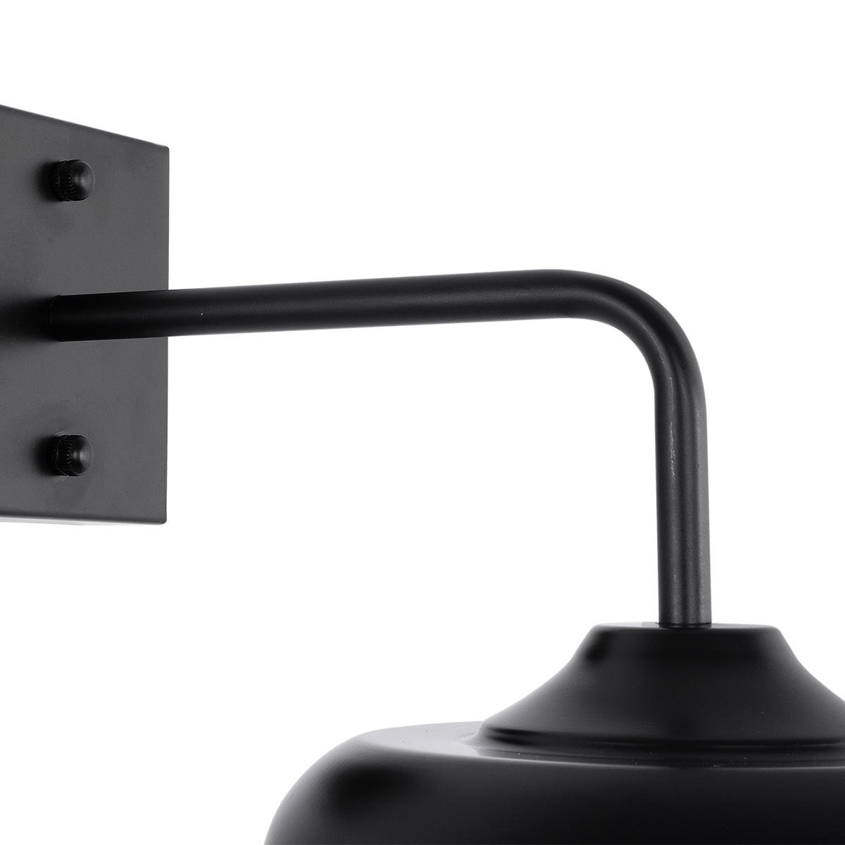 LEDTM® PHIA 01122 Vintage Φωτιστικό Τοίχου - Απλίκα με Ντουί 1 x E27 AC 220-240V IP20 - Μαύρο - Μ18.5 x Π29 x Υ18cm - Image 6