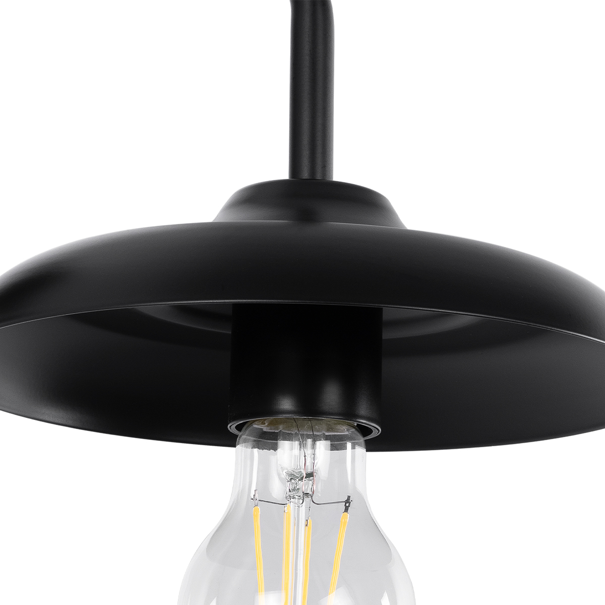 LEDTM® PHIA 01122 Vintage Φωτιστικό Τοίχου - Απλίκα με Ντουί 1 x E27 AC 220-240V IP20 - Μαύρο - Μ18.5 x Π29 x Υ18cm - Image 8