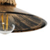 LEDTM® ROBLY 01125 Vintage Φωτιστικό Τοίχου - Απλίκα με Ντουί 1 x E27 AC 220-240V IP20 - Χάλκινο & Μπεζ - Μ26 x Π36 x Υ22cm - Image 6