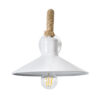 LEDTM® VINSA 01130 Boho Φωτιστικό Τοίχου - Απλίκα με Ντουί 1 x E27 AC 220-240V IP20 - Λευκό & Μπεζ - Μ37.5 x Π26.7 x Υ25cm - Image 5