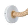 LEDTM® VINSA 01130 Boho Φωτιστικό Τοίχου - Απλίκα με Ντουί 1 x E27 AC 220-240V IP20 - Λευκό & Μπεζ - Μ37.5 x Π26.7 x Υ25cm - Image 7