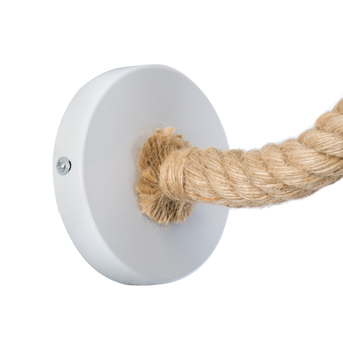LEDTM® VINSA 01130 Boho Φωτιστικό Τοίχου - Απλίκα με Ντουί 1 x E27 AC 220-240V IP20 - Λευκό & Μπεζ - Μ37.5 x Π26.7 x Υ25cm - Image 7