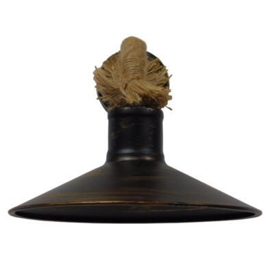 Alternative view of LEDTM® VINSA 01136 Boho Φωτιστικό Τοίχου - Απλίκα με Ντουί 1 x E27 AC 220-240V IP20 - Χάλκινο & Μπεζ - Μ50 x Π27 x Υ25cm