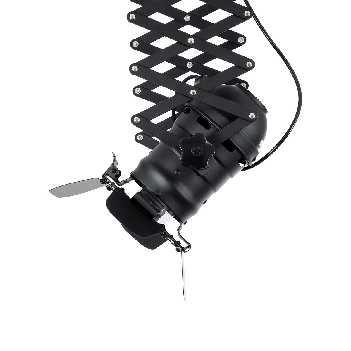 LEDTM® BROADWAY 01140 Vintage Φωτιστικό Οροφής με Ντουί 1 x E27 AC 220-240V IP20 - Μαύρο - Μ28 x Π25 x Υ100cm - Image 13