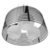 LEDTM® KEVIA 01150 Μοντέρνο Κρεμαστό Φωτιστικό Οροφής με Ντουί 3 x E27 AC 220-240V IP20 - Μαύρο & Λευκό - Μ40 x Π40 x Υ17.5cm - Image 5