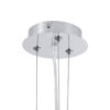 LEDTM® SERENIA 01151 Μοντέρνο Κρεμαστό Φωτιστικό Οροφής με Ντουί 1 x E27 AC 220-240V IP20 - Μαύρο & Λευκό - Μ40 x Π40 x Υ20cm - Image 11