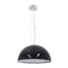 LEDTM® SERENIA 01151 Μοντέρνο Κρεμαστό Φωτιστικό Οροφής με Ντουί 1 x E27 AC 220-240V IP20 - Μαύρο & Λευκό - Μ40 x Π40 x Υ20cm - Image 4