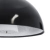 LEDTM® SERENIA 01151 Μοντέρνο Κρεμαστό Φωτιστικό Οροφής με Ντουί 1 x E27 AC 220-240V IP20 - Μαύρο & Λευκό - Μ40 x Π40 x Υ20cm - Image 9