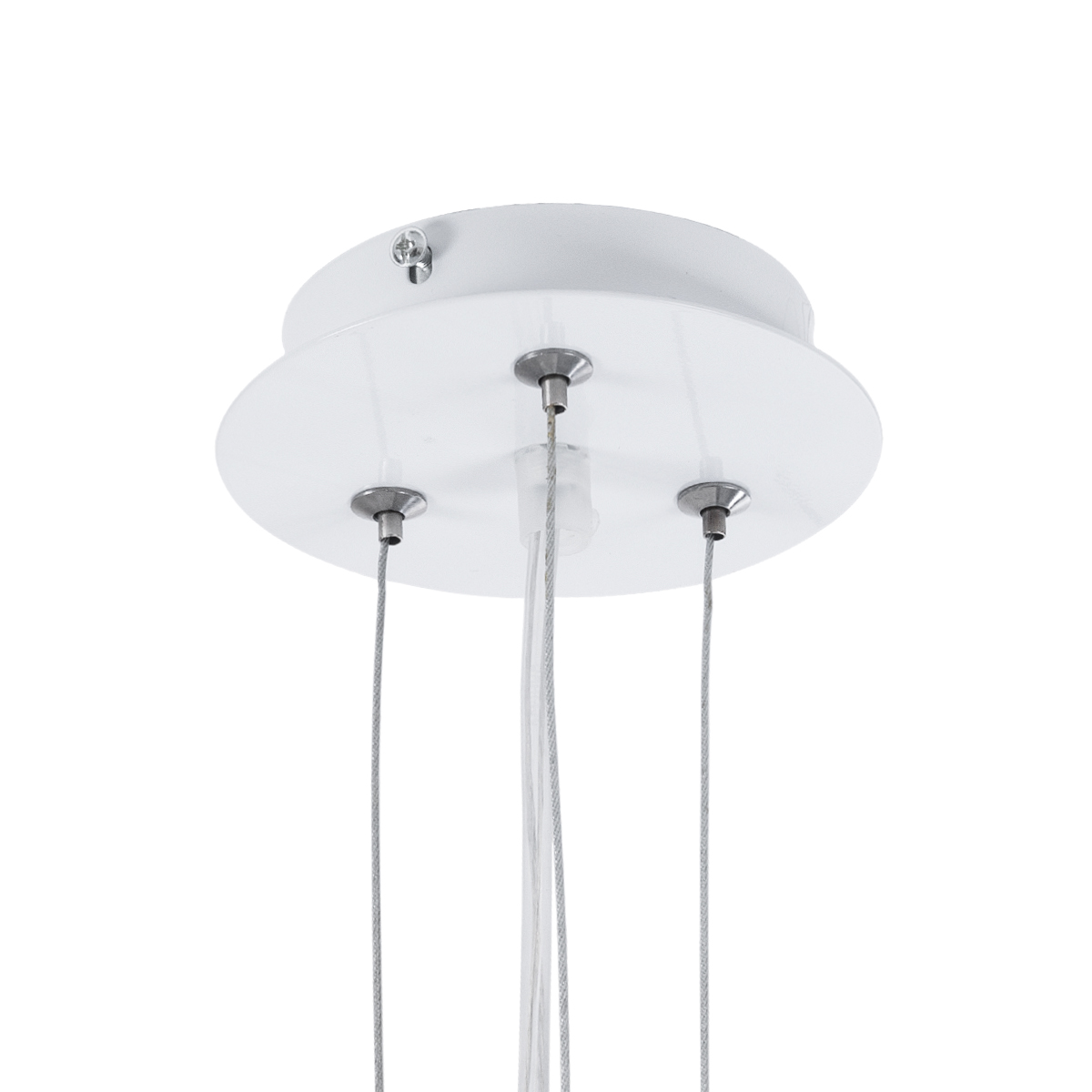 LEDTM® SERENIA 01152 Μοντέρνο Κρεμαστό Φωτιστικό Οροφής με Ντουί 1 x E27 AC 220-240V IP20 - Λευκό - Μ40 x Π40 x Υ20cm - Image 11