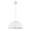 LEDTM® SERENIA 01152 Μοντέρνο Κρεμαστό Φωτιστικό Οροφής με Ντουί 1 x E27 AC 220-240V IP20 - Λευκό - Μ40 x Π40 x Υ20cm - Image 4