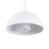 LEDTM® SERENIA 01152 Μοντέρνο Κρεμαστό Φωτιστικό Οροφής με Ντουί 1 x E27 AC 220-240V IP20 - Λευκό - Μ40 x Π40 x Υ20cm - Image 6