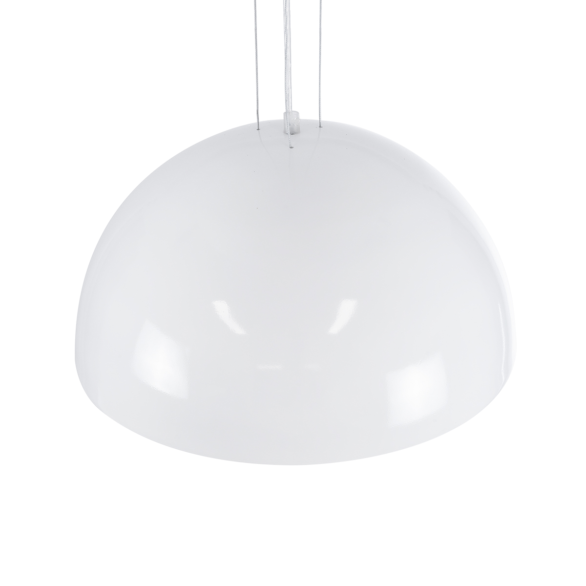 LEDTM® SERENIA 01152 Μοντέρνο Κρεμαστό Φωτιστικό Οροφής με Ντουί 1 x E27 AC 220-240V IP20 - Λευκό - Μ40 x Π40 x Υ20cm - Image 7