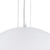 LEDTM® SERENIA 01152 Μοντέρνο Κρεμαστό Φωτιστικό Οροφής με Ντουί 1 x E27 AC 220-240V IP20 - Λευκό - Μ40 x Π40 x Υ20cm - Image 8