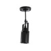LEDTM® HOLLYWOOD 01153 Vintage Φωτιστικό Οροφής με Ντουί 1 x E27 AC 220-240V IP20 - Μαύρο - Μ8.5 x Π8.5 x Υ35cm - Image 7