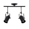LEDTM® HOLLYWOOD 01154 Vintage Φωτιστικό Οροφής με Ντουί 2 x E27 AC 220-240V IP20 - Μαύρο - Μ45 x Π15 x Υ40cm - Image 7