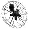 LEDTM® FAN 01163 Vintage Φωτιστικό Τοίχου - Απλίκα με Ντουί 5 x E27 AC 220-240V IP20 - Μαύρο - Μ22 x Π46 x Υ46cm - Image 2