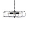 LEDTM® HELIX 01164 Vintage Κρεμαστό Φωτιστικό Οροφής με Ντουί 5 x E27 AC 220-240V IP20 - Μαύρο - Μ46 x Π46 x Υ13cm - Image 5