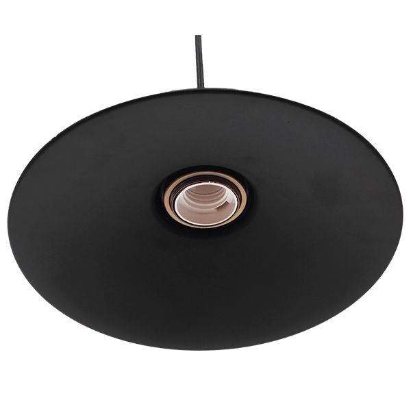 LEDTM® CARAVEL 01167 Vintage Κρεμαστό Φωτιστικό Οροφής με Ντουί 1 x E27 AC 220-240V IP20 - Μαύρο & Χρυσό - Μ22 x Π22 x Υ13cm - Image 7