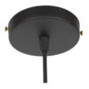 LEDTM® CARAVEL 01167 Vintage Κρεμαστό Φωτιστικό Οροφής με Ντουί 1 x E27 AC 220-240V IP20 - Μαύρο & Χρυσό - Μ22 x Π22 x Υ13cm - Image 8