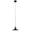 LEDTM® CARAVEL 01167 Vintage Κρεμαστό Φωτιστικό Οροφής με Ντουί 1 x E27 AC 220-240V IP20 - Μαύρο & Χρυσό - Μ22 x Π22 x Υ13cm - Image 2