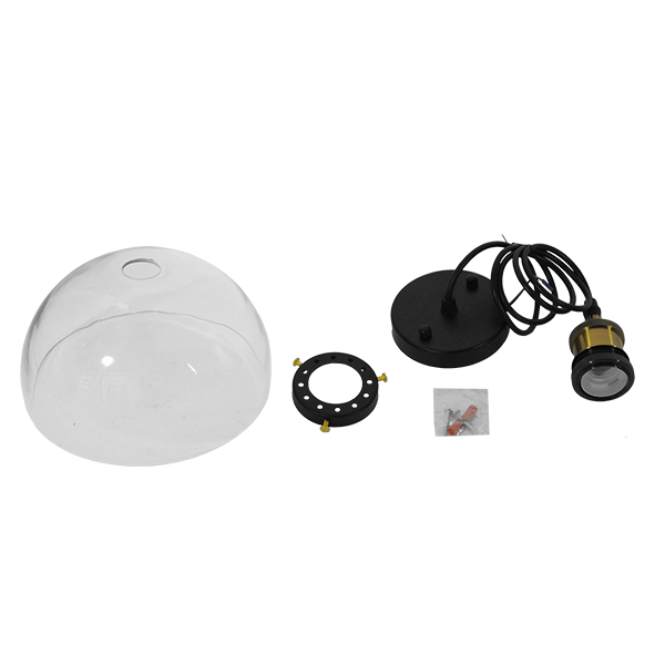 LEDTM® WICKHAM 01171 Vintage Κρεμαστό Φωτιστικό Οροφής με Ντουί 1 x E27 AC 220-240V IP20 - Πολύχρωμο - Μ30 x Π30 x Y25cm - Image 9