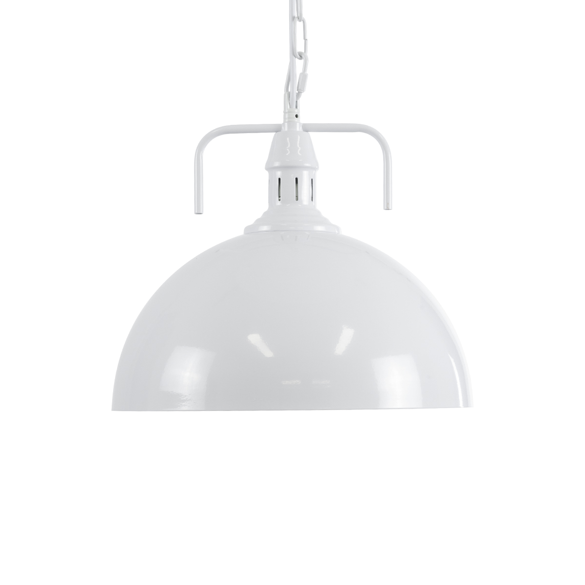 LEDTM® LARKIN 01174 Vintage Κρεμαστό Φωτιστικό Οροφής με Ντουί 1 x E27 AC 220-240V IP20 - Λευκό - Μ30 x Π30 x Y28cm - Image 4
