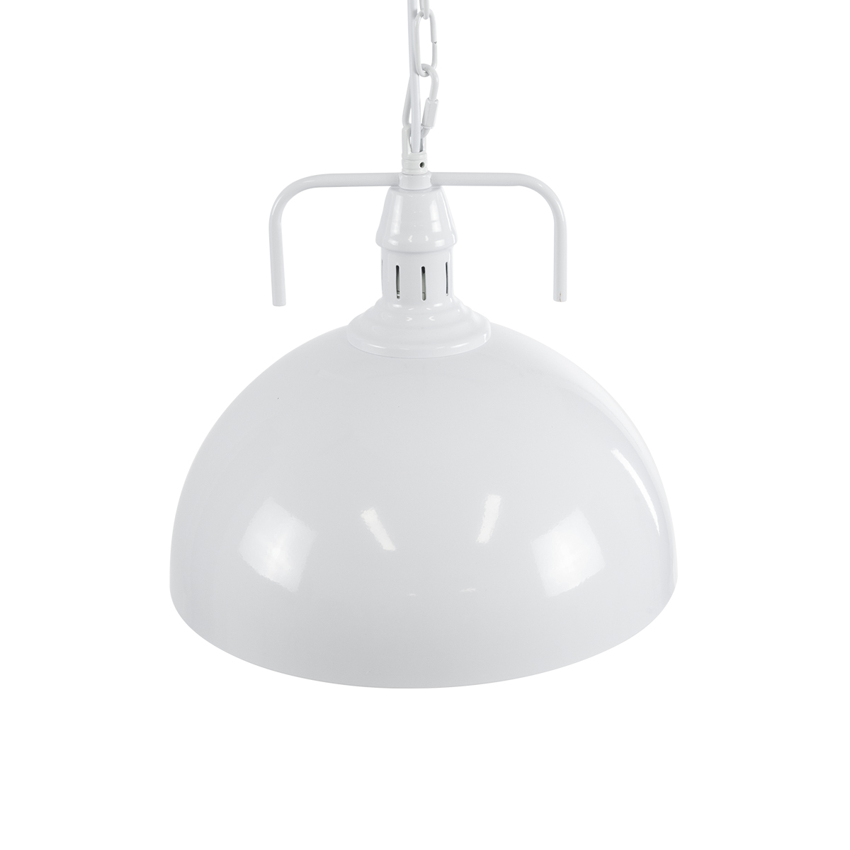 LEDTM® LARKIN 01174 Vintage Κρεμαστό Φωτιστικό Οροφής με Ντουί 1 x E27 AC 220-240V IP20 - Λευκό - Μ30 x Π30 x Y28cm - Image 6