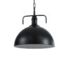LEDTM® LARKIN 01175 Vintage Κρεμαστό Φωτιστικό Οροφής με Ντουί 1 x E27 AC 220-240V IP20 - Μαύρο - Μ30 x Π30 x Y28cm - Image 2