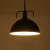 LEDTM® LARKIN 01175 Vintage Κρεμαστό Φωτιστικό Οροφής με Ντουί 1 x E27 AC 220-240V IP20 - Μαύρο - Μ30 x Π30 x Y28cm - Image 3