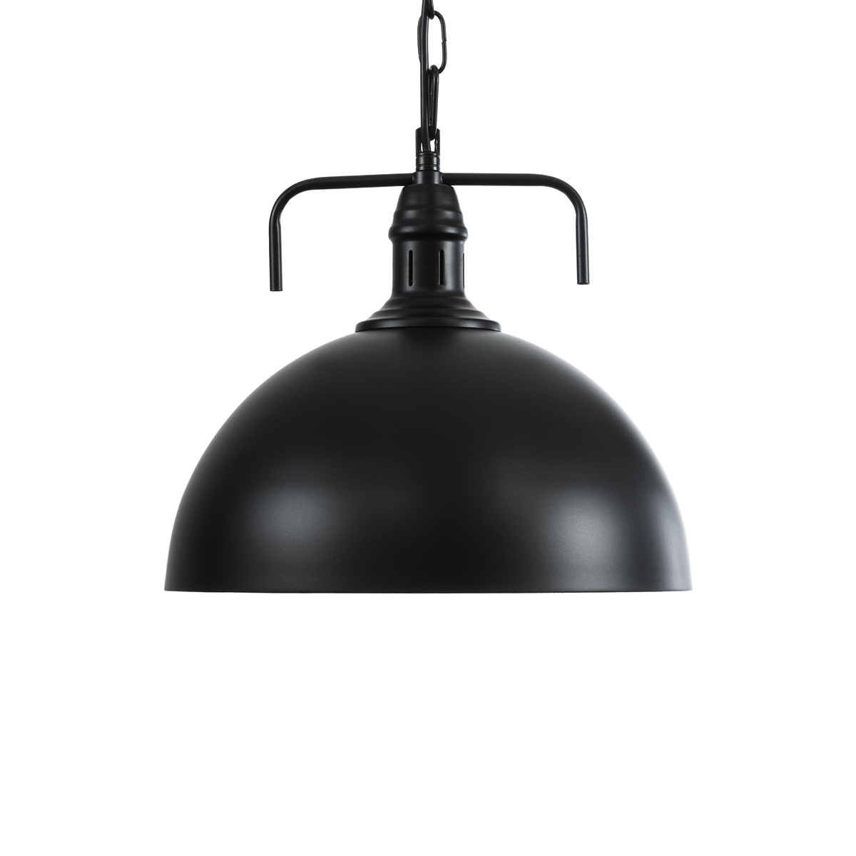 LEDTM® LARKIN 01175 Vintage Κρεμαστό Φωτιστικό Οροφής με Ντουί 1 x E27 AC 220-240V IP20 - Μαύρο - Μ30 x Π30 x Y28cm - Image 5