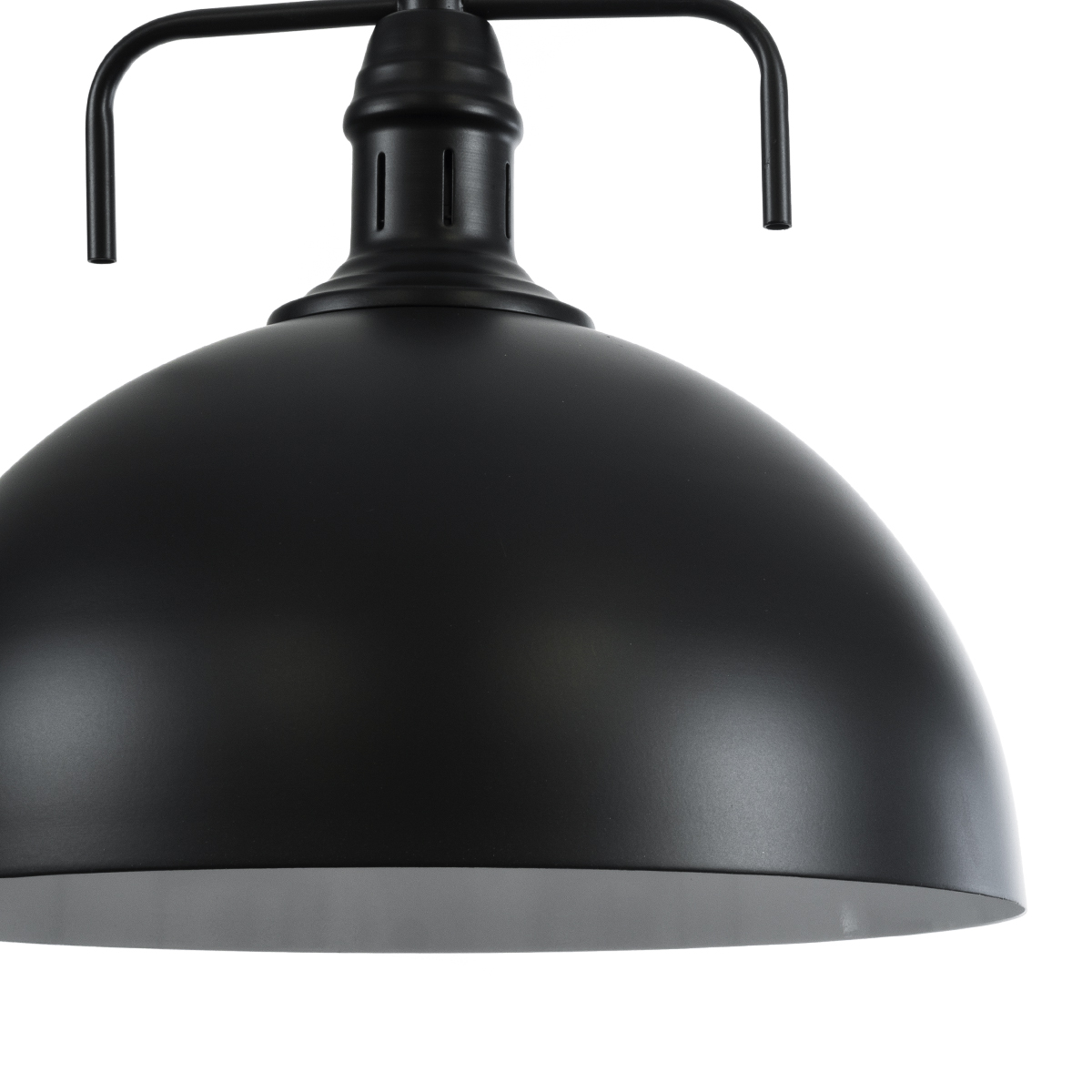 LEDTM® LARKIN 01175 Vintage Κρεμαστό Φωτιστικό Οροφής με Ντουί 1 x E27 AC 220-240V IP20 - Μαύρο - Μ30 x Π30 x Y28cm - Image 8