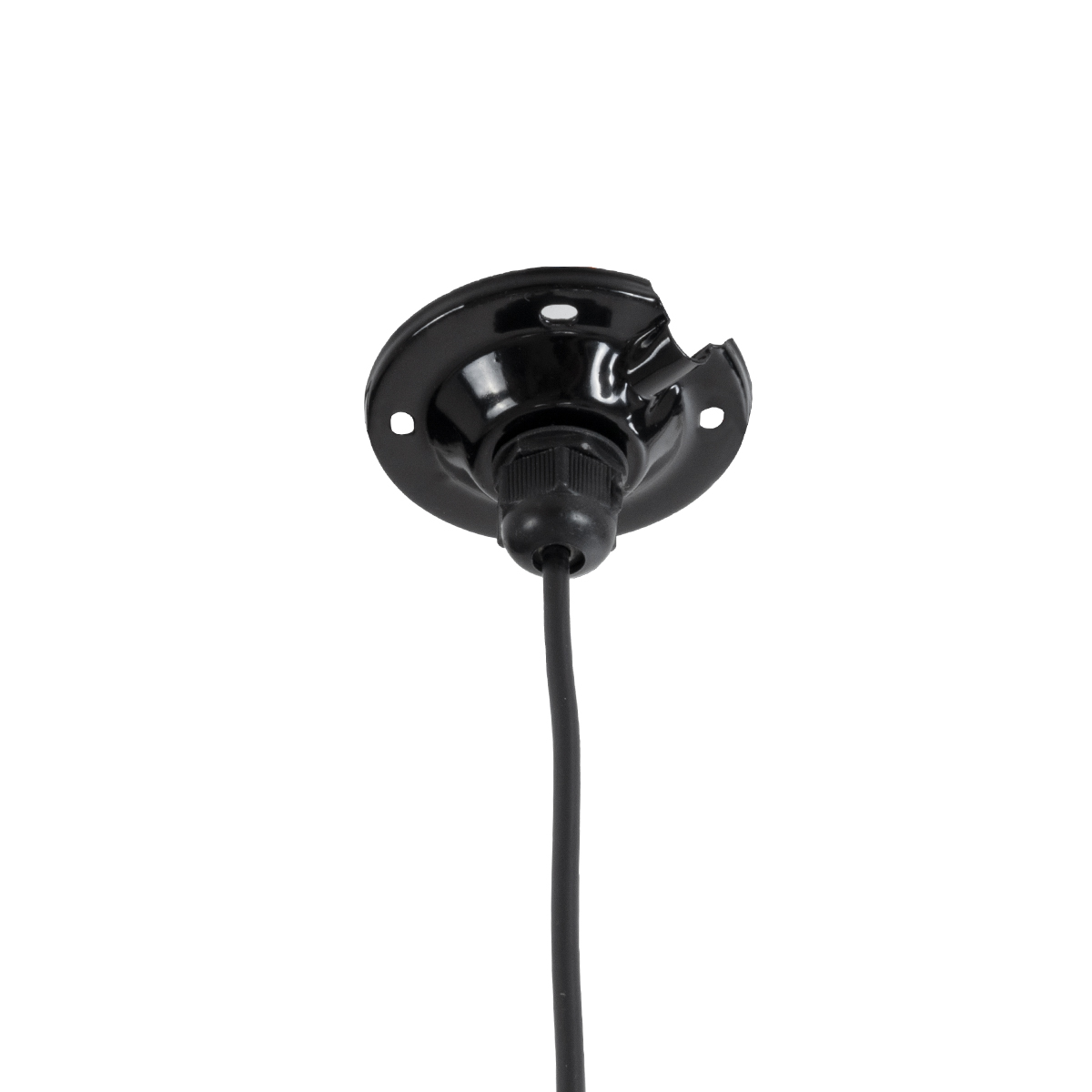 LEDTM® LOUVE 01176 Vintage Κρεμαστό Φωτιστικό Οροφής με Ντουί 1 x E27 AC 220-240V IP20 - Μαύρο - Μ40 x Π40 x Υ30cm - Image 10