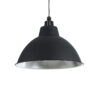 LEDTM® LOUVE 01176 Vintage Κρεμαστό Φωτιστικό Οροφής με Ντουί 1 x E27 AC 220-240V IP20 - Μαύρο - Μ40 x Π40 x Υ30cm - Image 2