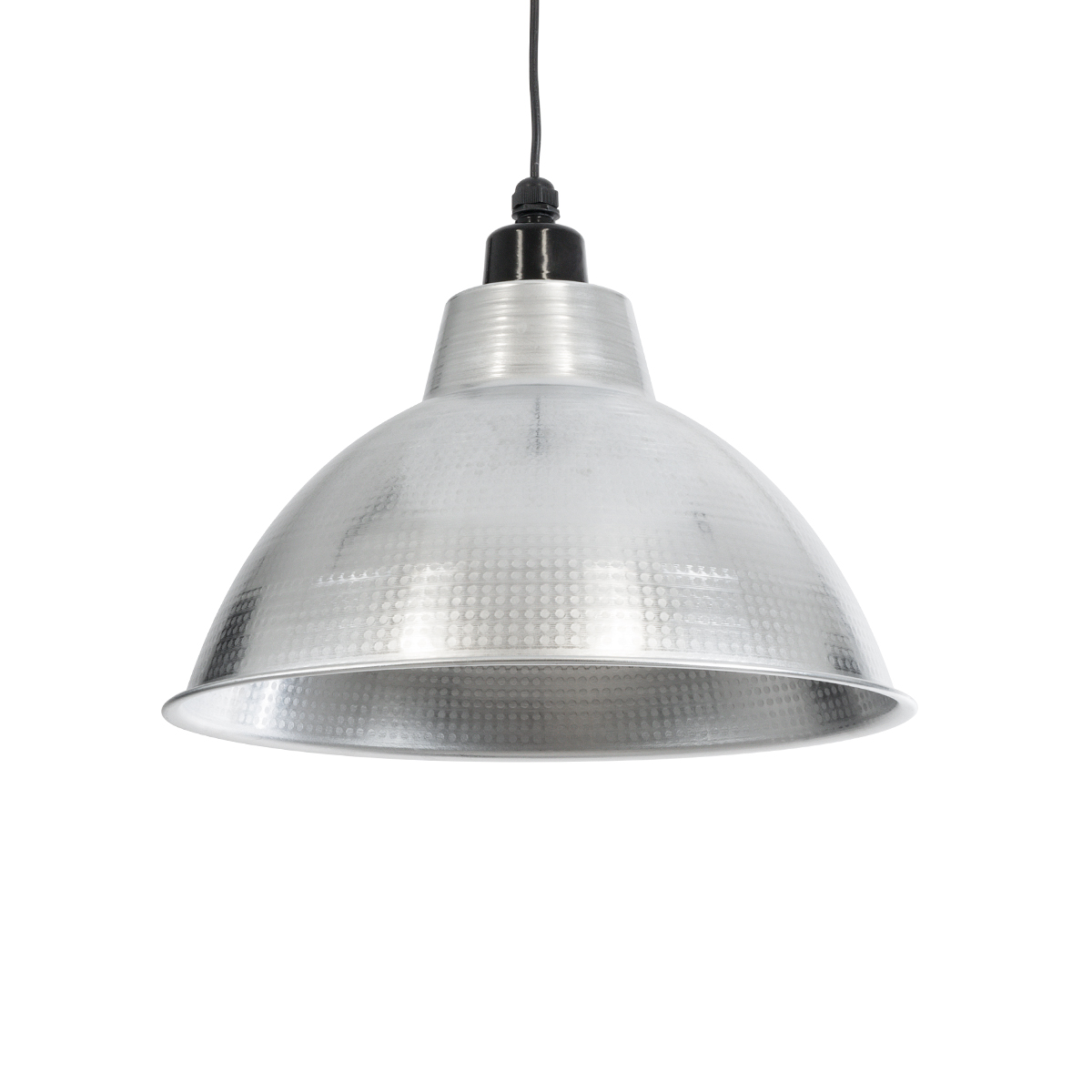 LEDTM® LOUVE 01178 Vintage Κρεμαστό Φωτιστικό Οροφής με Ντουί 1 x E27 AC 220-240V IP20 - Ασημί - Μ40 x Π40 x Υ30cm - Image 2