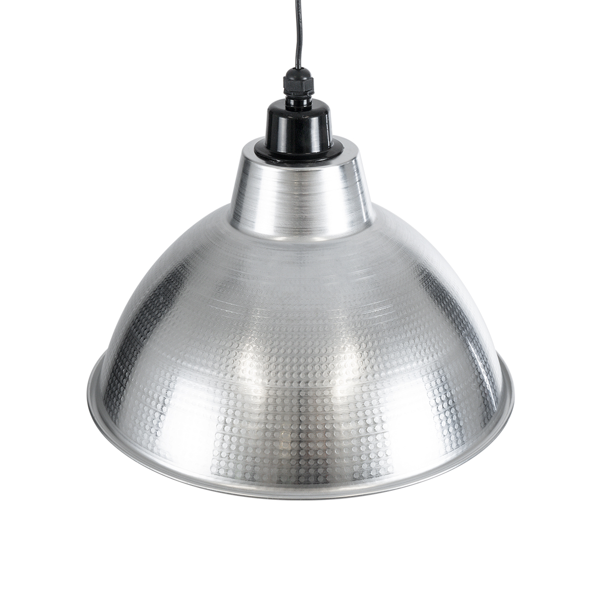 LEDTM® LOUVE 01178 Vintage Κρεμαστό Φωτιστικό Οροφής με Ντουί 1 x E27 AC 220-240V IP20 - Ασημί - Μ40 x Π40 x Υ30cm - Image 7