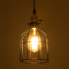 LEDTM® GALOT 01179 Vintage Κρεμαστό Φωτιστικό Οροφής με Ντουί 1 x E27 AC 220-240V IP20 - Μαύρο & Χρυσό - Μ13.5 x Π13.5 x Y16cm - Image 3
