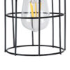 LEDTM® GALOT 01179 Vintage Κρεμαστό Φωτιστικό Οροφής με Ντουί 1 x E27 AC 220-240V IP20 - Μαύρο & Χρυσό - Μ13.5 x Π13.5 x Y16cm - Image 9