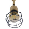 LEDTM® HELLET 01182 Vintage Κρεμαστό Φωτιστικό Οροφής με Ντουί 1 x E27 AC 220-240V IP20 - Μαύρο & Μπεζ - Μ16 x Π16 x Υ25cm - Image 7