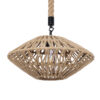 LEDTM® DOGMA 01187 Boho Κρεμαστό Φωτιστικό Οροφής με Ντουί 1 x E27 AC 220-240V IP20 - Μπεζ - Μ40 x Π40 x Υ20cm - Image 5
