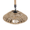 LEDTM® DOGMA 01187 Boho Κρεμαστό Φωτιστικό Οροφής με Ντουί 1 x E27 AC 220-240V IP20 - Μπεζ - Μ40 x Π40 x Υ20cm - Image 7