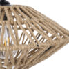 LEDTM® DOGMA 01187 Boho Κρεμαστό Φωτιστικό Οροφής με Ντουί 1 x E27 AC 220-240V IP20 - Μπεζ - Μ40 x Π40 x Υ20cm - Image 8