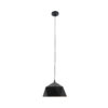 LEDTM® HEXAGON 01194 Μοντέρνο Κρεμαστό Φωτιστικό Οροφής με Ντουί 1 x E27 AC 220-240V IP20 - Μαύρο & Χρυσό - Μ25 x Π25 x Υ15cm - Image 4