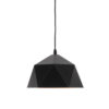 LEDTM® HEXAGON 01194 Μοντέρνο Κρεμαστό Φωτιστικό Οροφής με Ντουί 1 x E27 AC 220-240V IP20 - Μαύρο & Χρυσό - Μ25 x Π25 x Υ15cm - Image 5