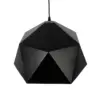 LEDTM® HEXAGON 01195 Μοντέρνο Κρεμαστό Φωτιστικό Οροφής με Ντουί 1 x E27 AC 220-240V IP20 - Μαύρο & Χρυσό - Μ46 x Π46 x Υ25cm - Image 7